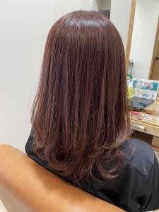 淡い系カラー！モーブピンク - 半個室 rire hair 箱崎店掲載