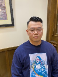 ウィリウォンカスタイル！スキンフェードサイドパート - HIRO GINZA BARBERSHOP 飯田橋神楽坂店掲載