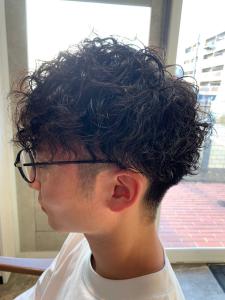 無造作くるくるパーマ - MEN'S SALON alfRed 瑞穂店掲載
