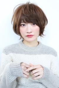 外ハネマッシュショート - LUXIA掲載