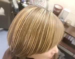 白髪ぼかし＋オンカラー（Wカラー）+TOKIOトリートメント - Atelier Da zero掲載