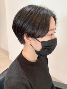 【表参道sheta】黒髪でもかわいい丸みベリーショート - sheta 【青山/表参道】掲載