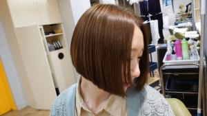 20代30代40代大人可愛い小顔前下がりショート - ブロッサム東久留米店掲載