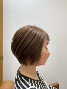 ショートボブ - 半個室型美容室 Sourire 荒戸店掲載