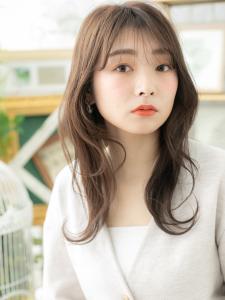 シースルーバング外国人風ゆるふわプリカール　大人フェミニン - COVER HAIR & SPA bliss 浦和西口店【カバー ヘア アンド スパ ブリス】掲載