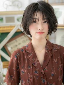 大人かわいい小顔束感ショートウルフマッシュ　2wayバング - COVER HAIR bliss 北浦和西口店【カバー ヘア ブリス】掲載