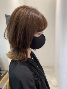 個性のオーダーメイドウルフ - 半個室型美容室 Sourire 西新店掲載