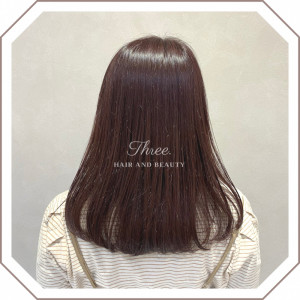 【大人ピンク×ベージュブラウン】 - Three.掲載