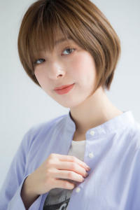 【miel hair新宿】ナチュラル大人ショート - miel hair新宿 ケアブリーチ 髪質改善 スパ掲載