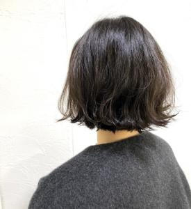 柔らかくおさまるボブスタイル - 半個室型美容室 Sourire 春日店掲載