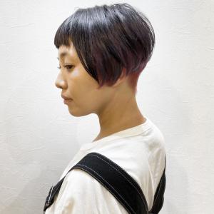 デザインカラー×刈り上げショートスタイル - 半個室型美容室 Sourire 春日店掲載