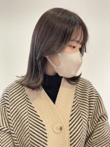 【 YOKE 】ラベンダーベージュエギョモリくびれヘア - YOKE掲載