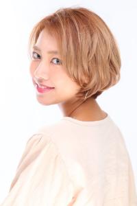 大人可愛い20代30代40代黒髪前下がりショートボブ丸み - noah rance 池袋掲載