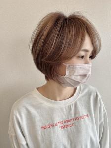 ハイトーンショート☆ケアブリーチ☆福岡ショート - Flag Hair 西通り店掲載