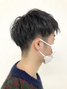 仙台メンズカット/ツーブロック/アップバング