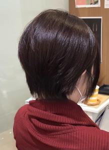 【L by first】前下がりショート×カシスブラウン - L by first 東仙台駅前店掲載