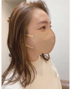 ハイライト×切りっぱなしスタイル - 半個室型美容室 Sourire 博多店掲載
