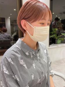 【YOKE】ピンクベージュ/マッシュショート - YOKE掲載