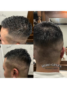 ハイスキンフェード濡れパン - HIRO GINZA BARBER SHOP 横浜掲載