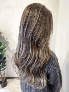 【Luccica】バレイヤージュ×オリーブベージュ - Luccica hair&spa掲載