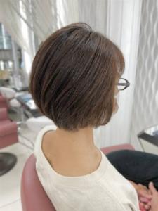 グラデーション/ショートボブ/白髪染め/ベージュ/30代40 - QUALIS 上福岡店掲載