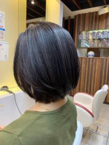 グラデーション/ショートカット/前上がり/小顔/白髪染め/ - QUALIS 上福岡店掲載