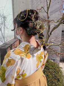 着物に合うヘアアレンジ - EMU international 春日部本店掲載