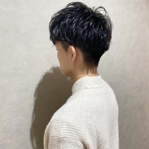 刈り上げメンズパーマスタイル - 半個室型美容室 Sourire 春日店掲載