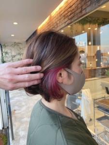 ステップボーンカットショートボブ - DAM hair garden掲載