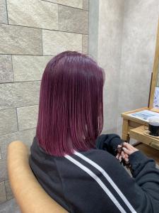 ダブルカラー☆ラベンダーピンク - 半個室型美容室 Sourire 姪浜店掲載