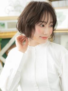 シースルーバング小顔くせ毛風マッシュボブ　グレーベージュ - COVER HAIR & SPA bliss 浦和西口店【カバー ヘア アンド スパ ブリス】掲載