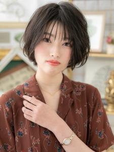 大人かわいい小顔束感ショートウルフマッシュ　マッシュパーマ - COVER HAIR & SPA bliss【カバーヘア アンド スパ ブリス】浦和/浦和西口店掲載