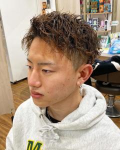 横浜メンズヘアツーブロックパーマツイストスパイラル刈り上げ - ＣＲＥＡ能見台掲載