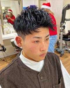 横浜メンズカットツーブロックショート刈り上げジェットモヒカン - ＣＲＥＡ能見台掲載