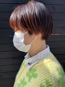 丸みショート - hair lounge ungu掲載