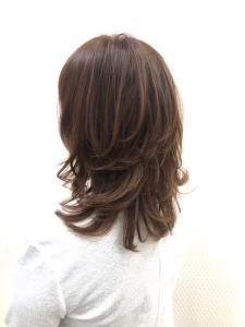 デジタルパーマ/レイヤーカット/大人可愛い/40代50代/ - QUALIS 上福岡店掲載