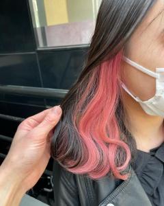 クリアピンク×ピンクインナーカラー - ACT 表参道店掲載