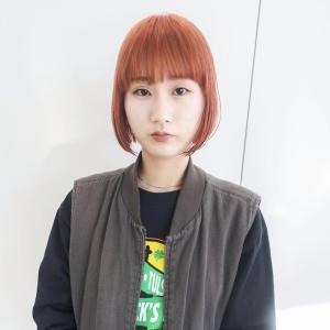 《e's中目黒美容室》オレンジ×ワイドバング【Genta】 - e's(イーズ)中目黒掲載