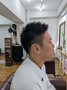 メンズベリーショート - T＆CO HAIR SALON ティーアンドコー掲載