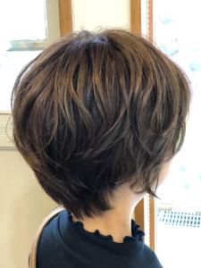 スウィングショート - hair salon hanon掲載