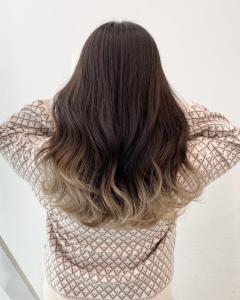 グレーベージュ ニュアンスカラー ミルクティーピンク ブルー - amble luxe 池袋【アンブル リュクス】掲載