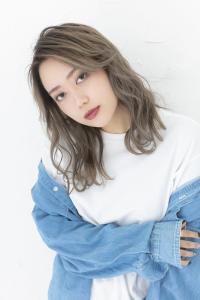 バレイヤージュカラー/グレージュ/ハイライトグラデーション - prize Iris 池袋【プライズ アイリス】池袋駅東口店掲載
