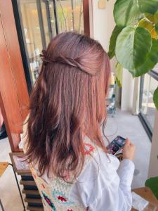 【ちょいアレンジ】オレンジブラウン - NAP hair &Nalow homme掲載