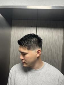 ゆる濡れパンスキンフェード/20代/30代//神田/理容室/ - ヒロ銀座ヘアーサロン神田店掲載
