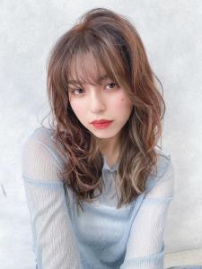 レイヤー ニュアンスカラー ベージュカラー  小顔補正立体 - BROCANTE LUXBEブロカントラックスビー立川北口店掲載