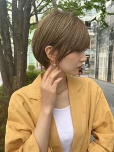 春シフォンショート - marju銀座掲載