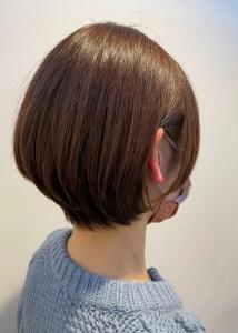 丸みボブショート　　 - e.m.a PREMIUM BEAUTY SALON掲載