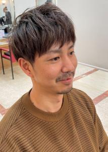 ブラウンカラーツーブロック - e.m.a PREMIUM BEAUTY SALON掲載