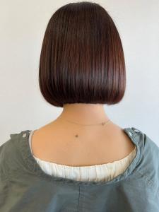 酸性縮毛矯正☆ボブ☆ぱっつんボブ - Flag Hair 西通り店掲載
