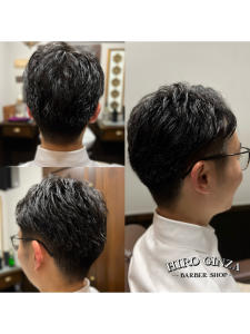 ビジネスショート - HIRO GINZA BARBER SHOP 横浜掲載